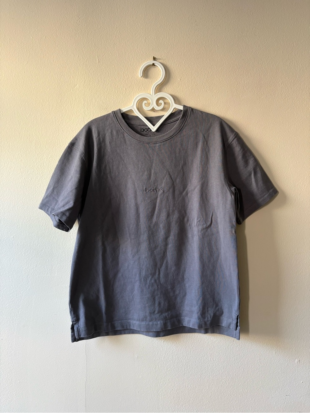 “Both&” Transmasculine Gender-Nonconforming Gray Short-Sleeve Crewneck T-Shirt